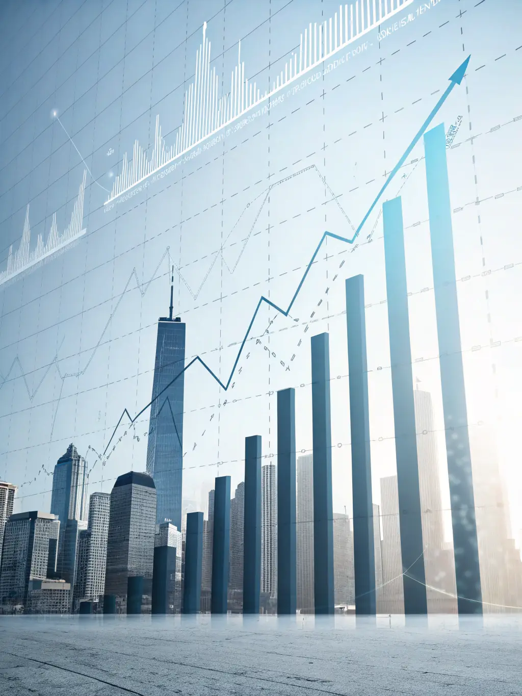 A visual representation of a growth chart with upward trending lines, symbolizing the impact of CatalystUKUno's growth strategies on client businesses.